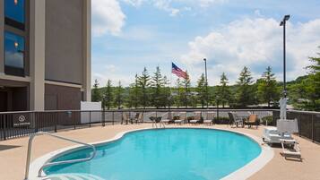 Seasonal outdoor pool
