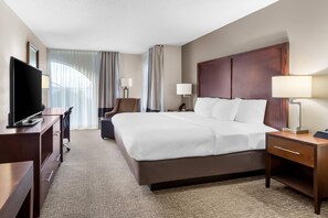 In-room safe, desk, laptop workspace, iron/ironing board - Comfort Suites Sumter near Shaw AFB (Sumter)