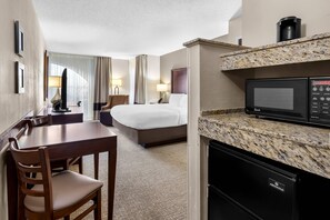 In-room safe, desk, laptop workspace, iron/ironing board