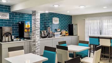 Free continental breakfast