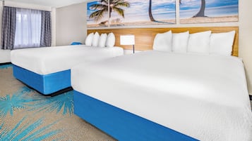 In-room safe, iron/ironing board, rollaway beds, free WiFi