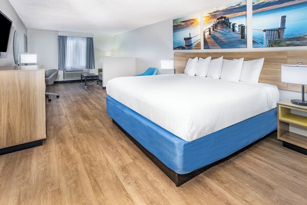 Suite estudio, 1 cama de matrimonio grande, no fumadores | Caja fuerte, tabla de planchar con plancha, camas supletorias