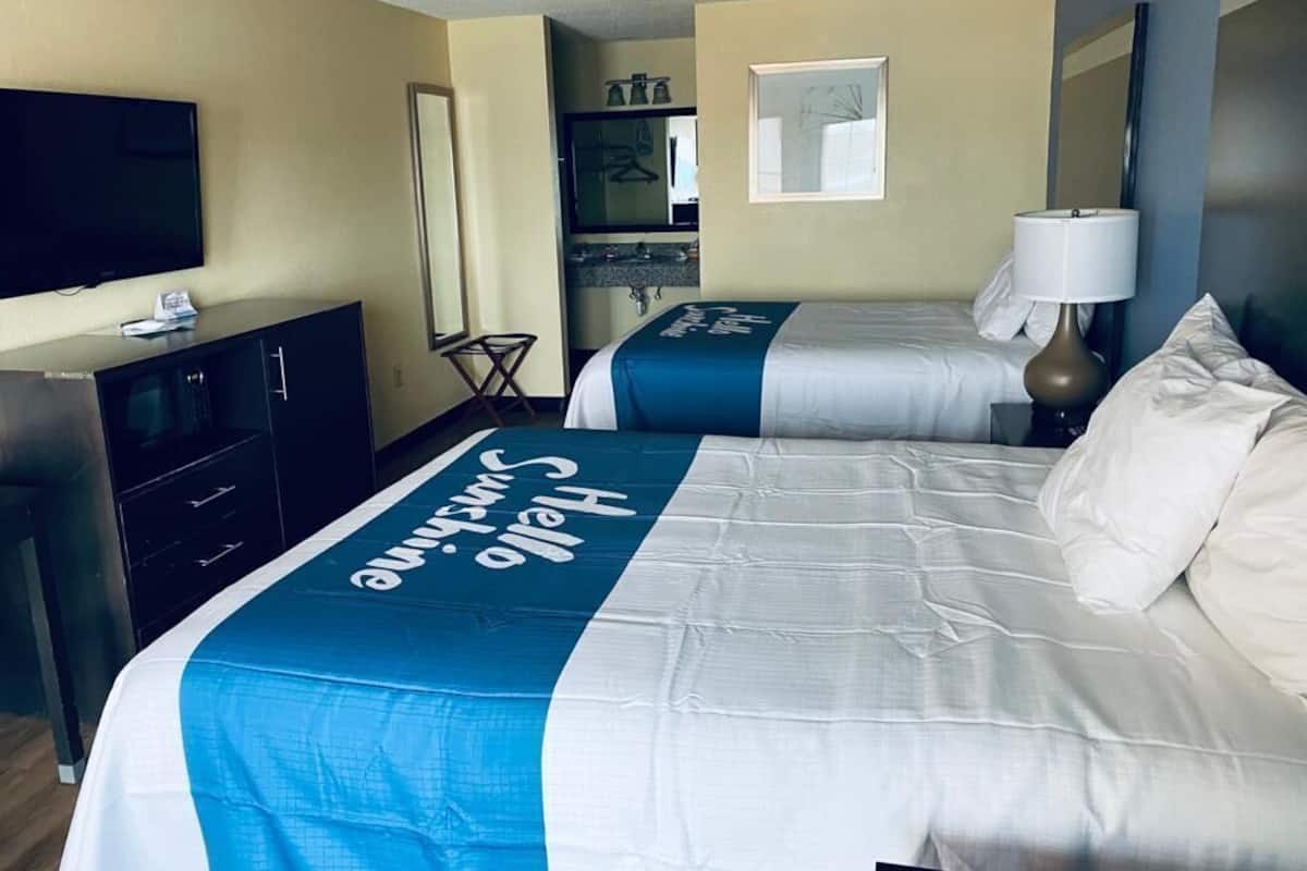 In-room safe, iron/ironing board, rollaway beds, free WiFi
