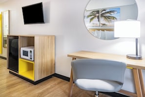 Studio Suite, 2 Queen Beds, Non Smoking | Living area | Flat-screen TV