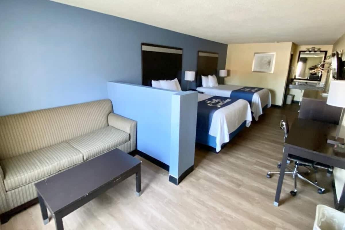 In-room safe, iron/ironing board, rollaway beds, free WiFi