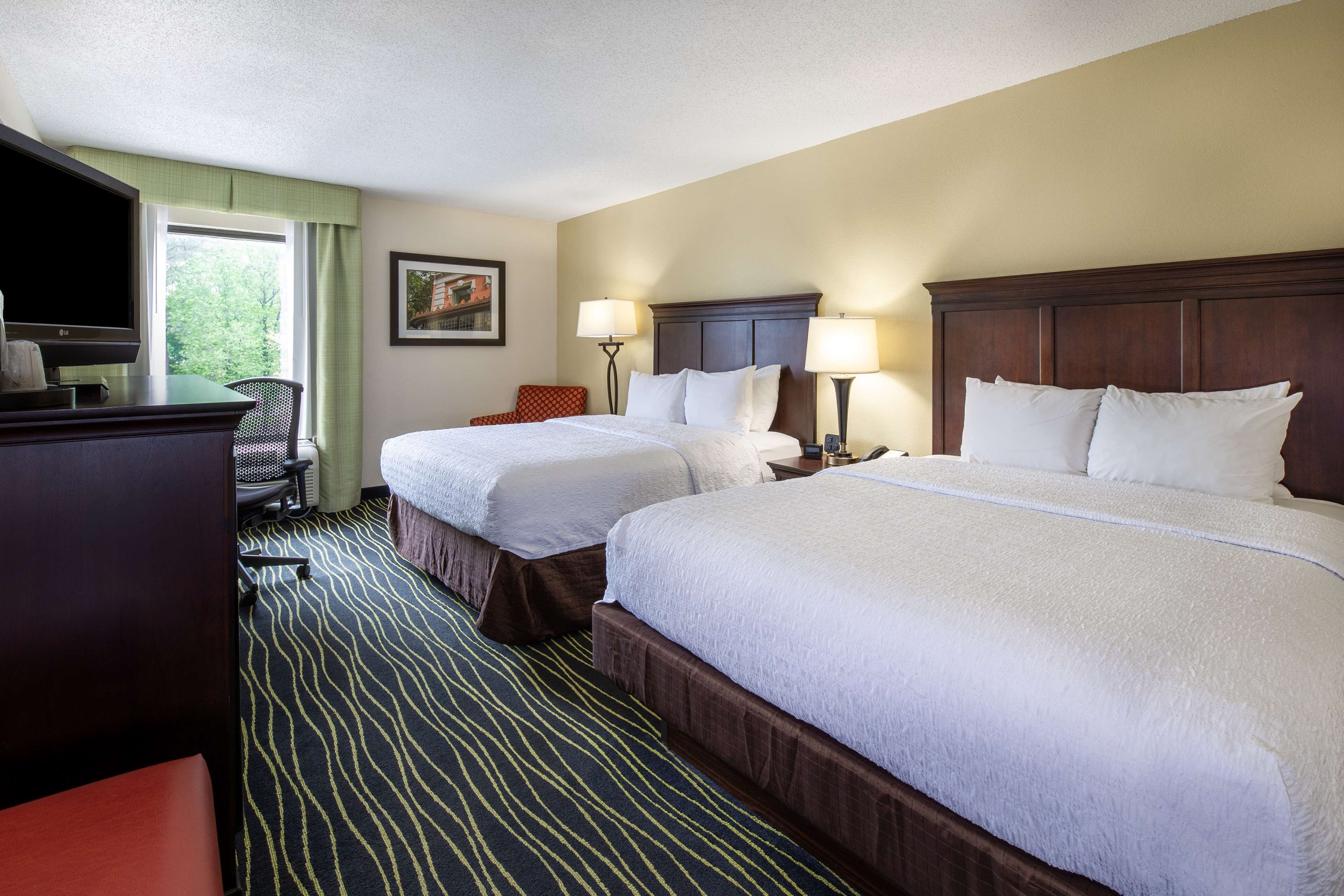 Room, 2 Queen Beds, Non Smoking | Egyptian cotton sheets, premium bedding, down comforters, in-room safe