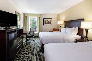 Room, 2 Queen Beds, Non Smoking | Egyptian cotton sheets, premium bedding, down comforters, in-room safe