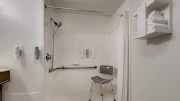 Badkamer met douche