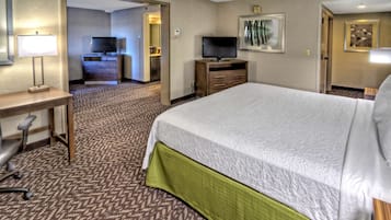 Suite, 1 trÚs grand lit, accessible aux personnes à mobilité réduite (Hearing)