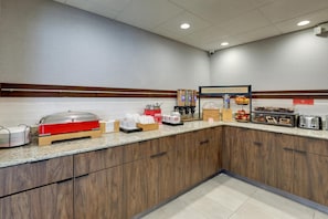 Free daily on-the-go breakfast