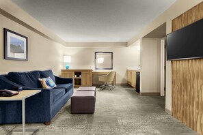 Suite, 1 Bedroom, Non Smoking (1 King Bed) | In-room safe, desk, laptop workspace, iron/ironing board