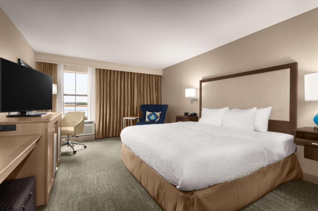 In-room safe, desk, laptop workspace, iron/ironing board