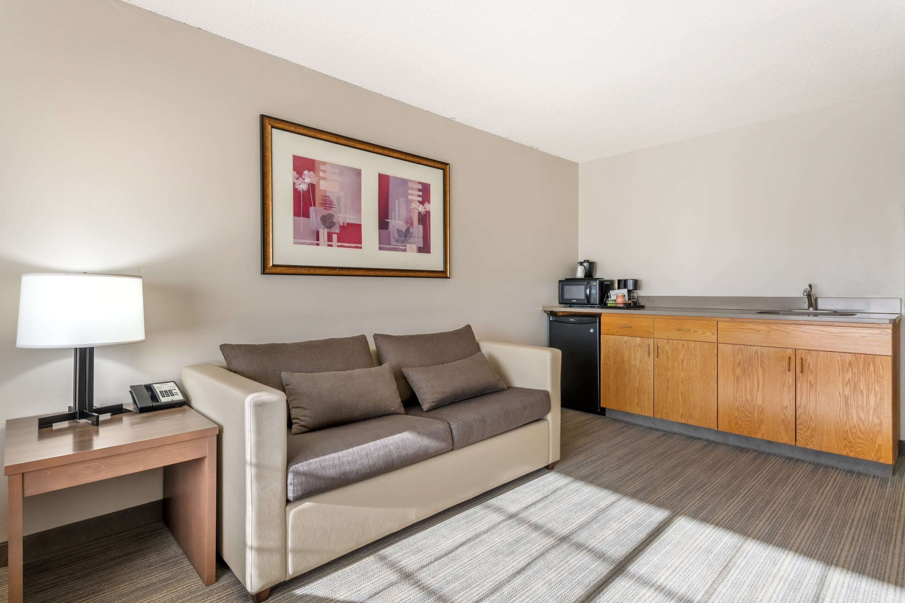 suite, 1 bedroom, non smoking | 1 bedroom, desk, blackout curtains, iron/ironing board