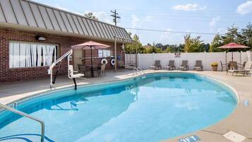 Seasonal outdoor pool