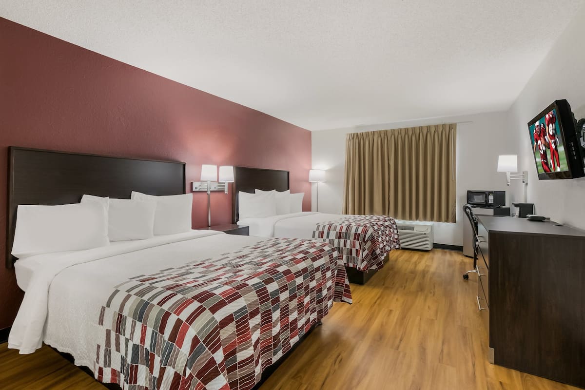 Deluxe-Zimmer, 2 Queen-Betten, Nichtraucher | Verdunkelungsvorhänge, Bügeleisen/Bügelbrett, kostenloses WLAN