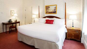 Standard Room, 1 King Bed | Premium bedding, desk, iron/ironing board, free WiFi