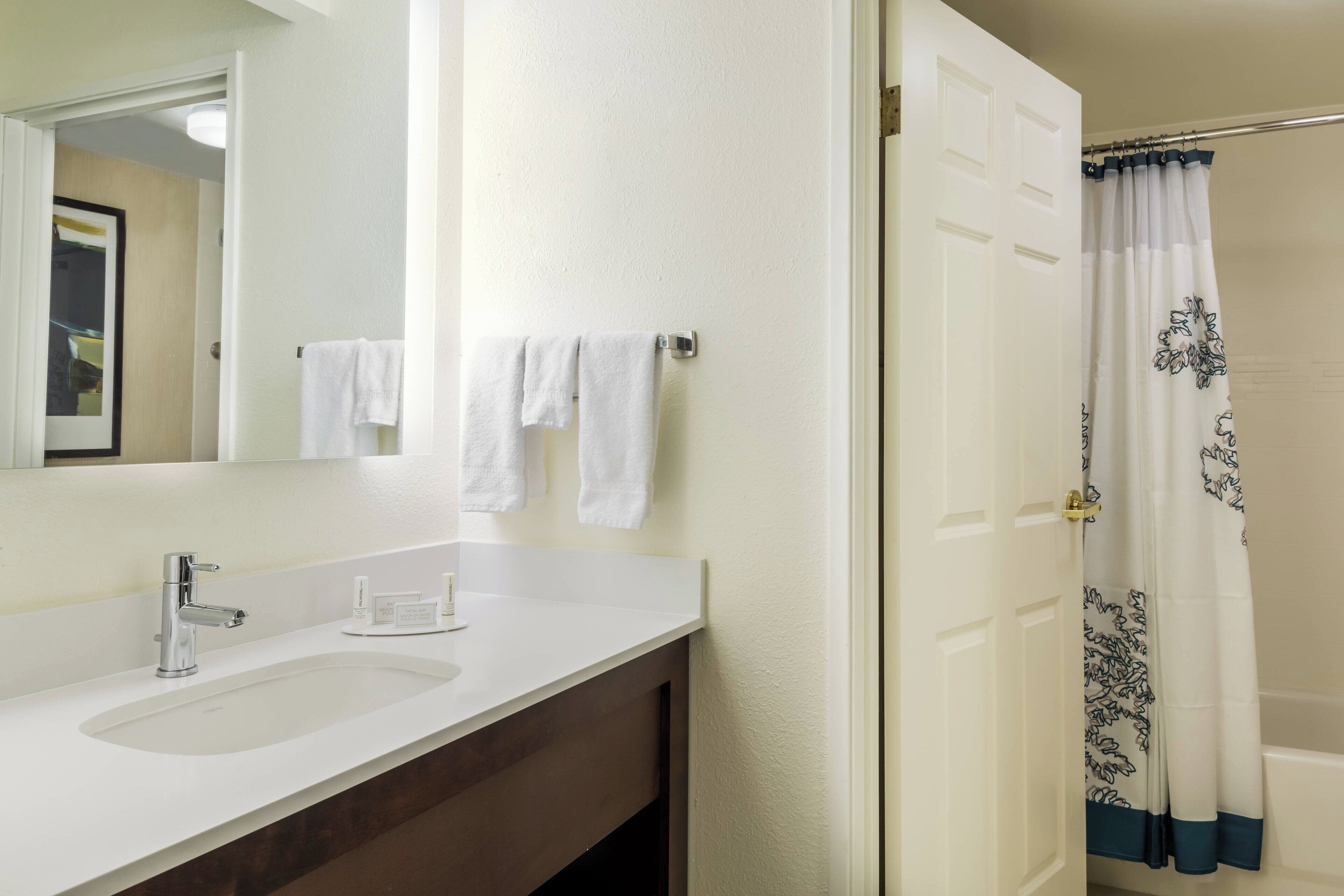 free toiletries, hair dryer, towels, soap