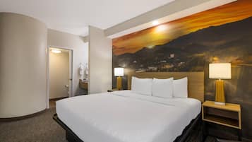 Chambre Standard, 1 très grand lit, non-fumeur | Literie de qualité, bureau, rideaux d’obscurcissement