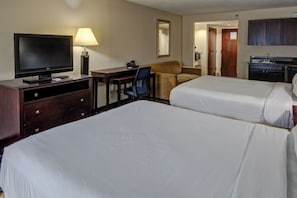 Couette en duvet, coffre-fort, bureau, rideaux d’obscurcissement