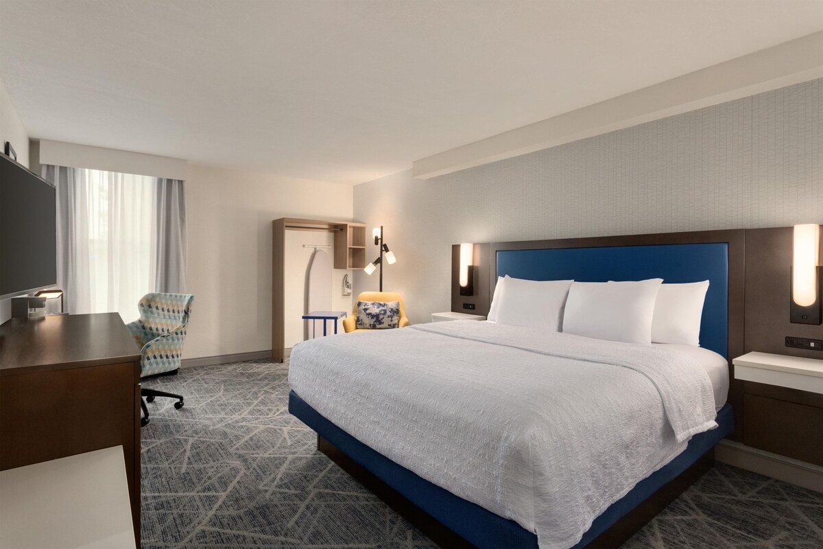Room, 1 King Bed, Non Smoking | In-room safe, iron/ironing board, cribs (free), rollaway beds (free)