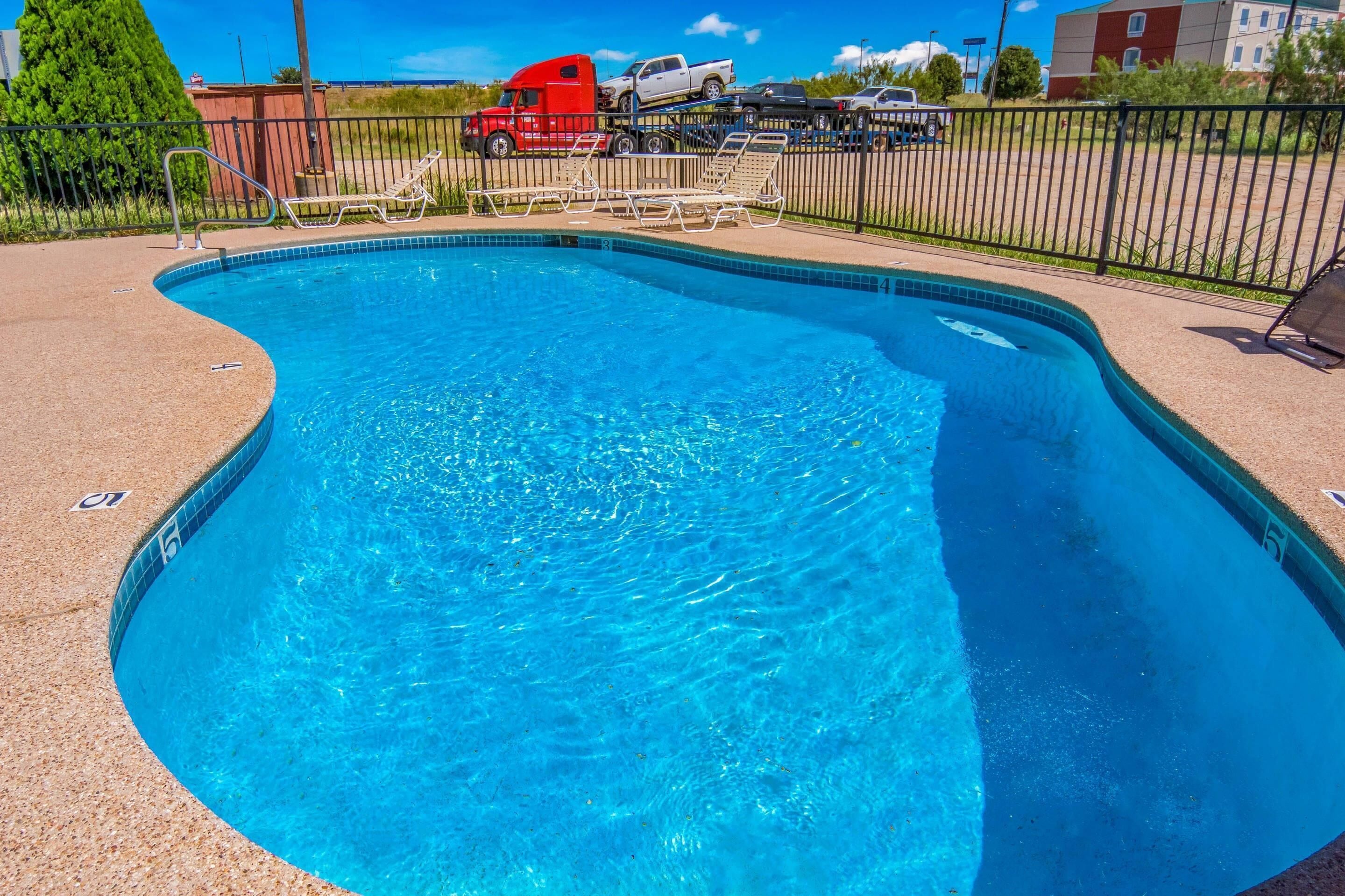 Alberca al aire libre 