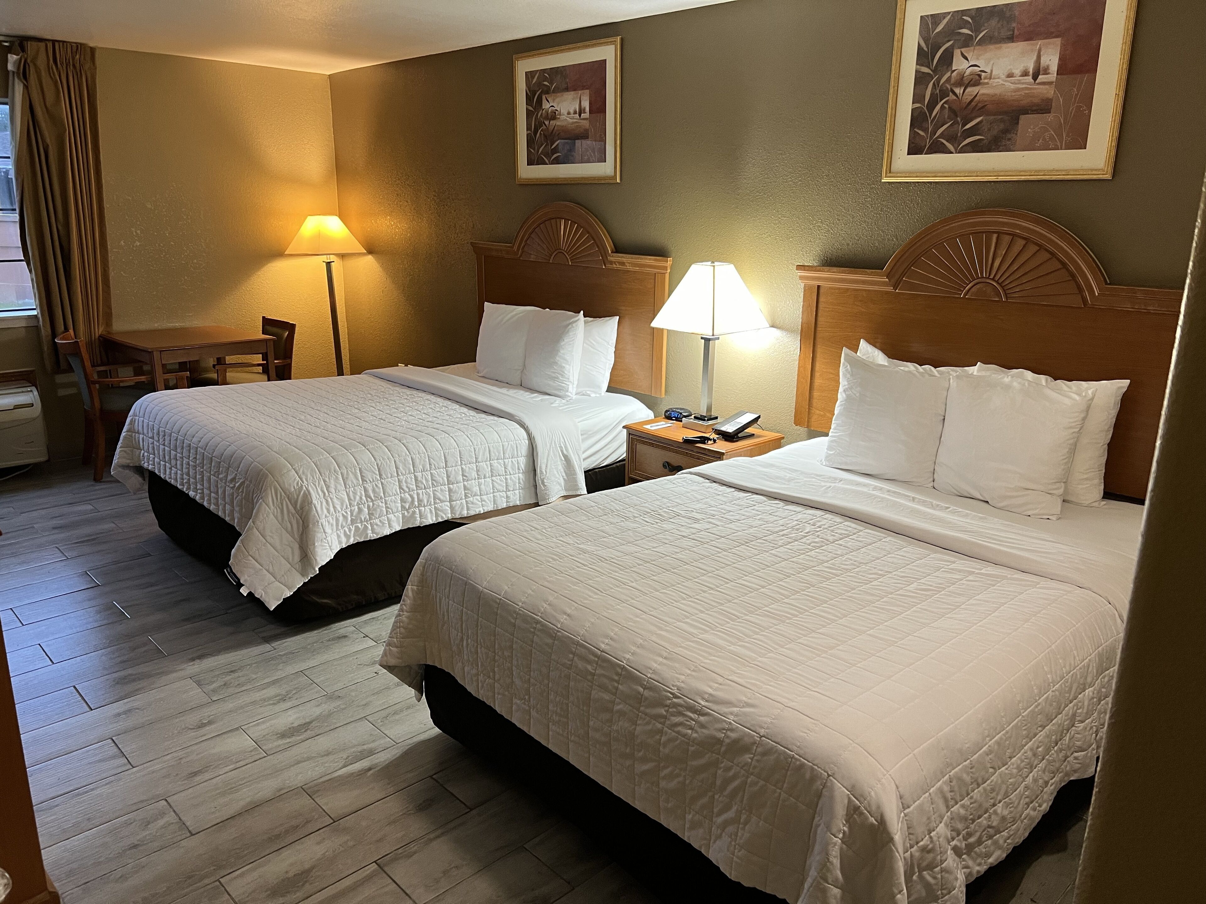 Room, 2 Queen Beds, Non Smoking | In-room safe, soundproofing, free WiFi, bed sheets