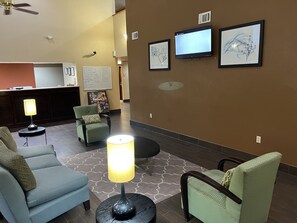 Lobby sitting area