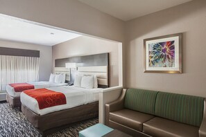 Suite, Multiple Beds, Accessible, Non Smoking | Premium bedding, Select Comfort beds, desk, blackout drapes - Comfort Suites Lewisville - Dallas (Lewisville)