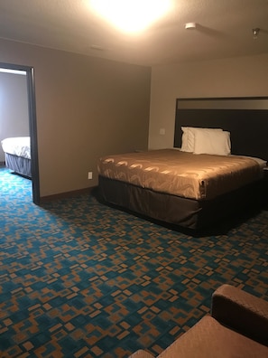 Suite, Multiple Beds, Non Smoking, Refrigerator & Microwave | Individually furnished, desk, laptop workspace, blackout curtains