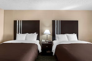 Standard Room, 2 Queen Beds, Non Smoking | Desk, iron/ironing board, rollaway beds, free WiFi