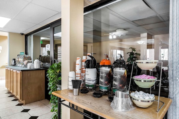 Free buffet breakfast