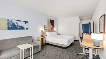 In-room safe, desk, iron/ironing board, free cribs/infant beds