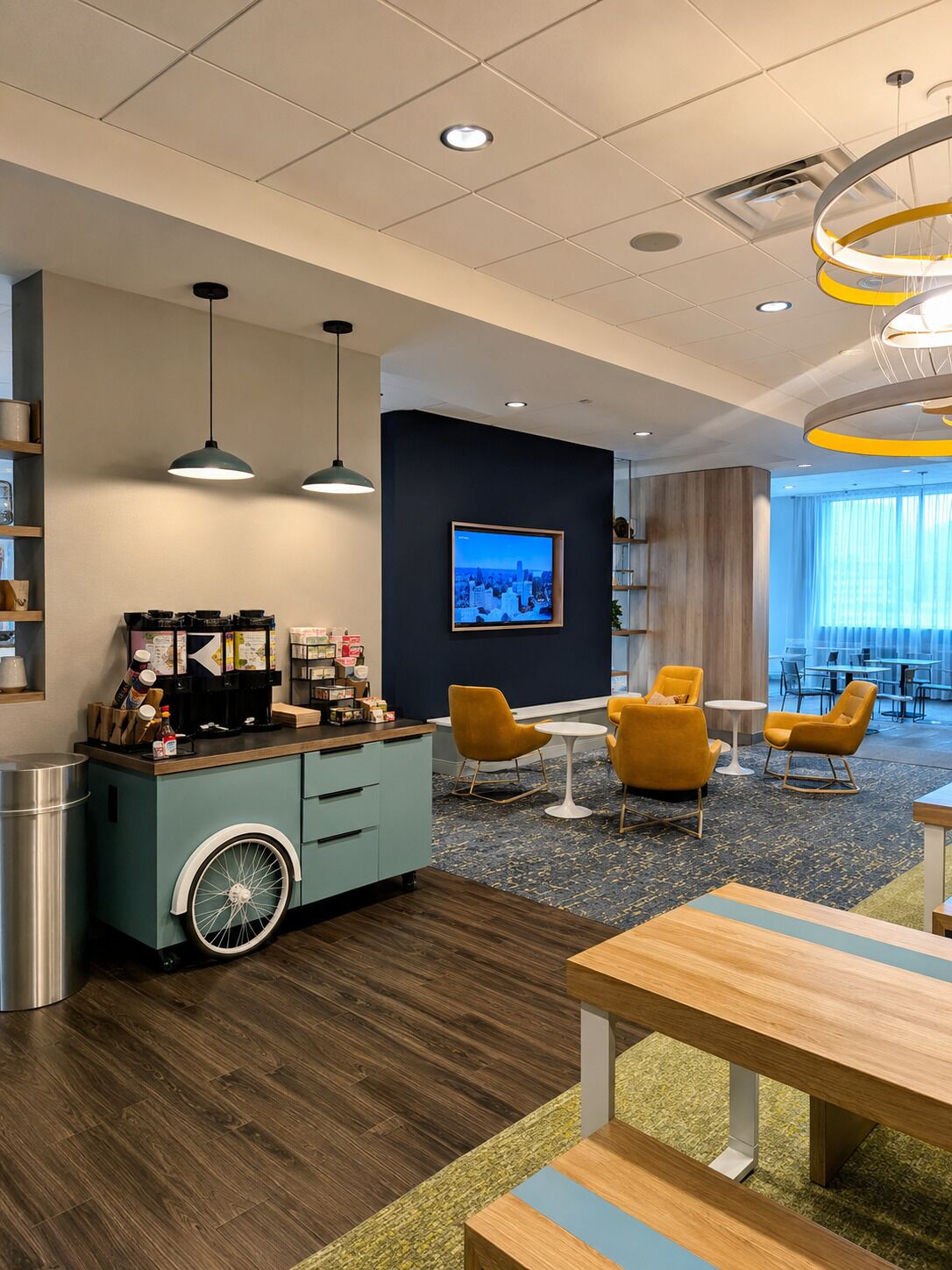 Lobby sitting area