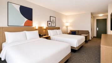 In-room safe, desk, iron/ironing board, free cribs/infant beds