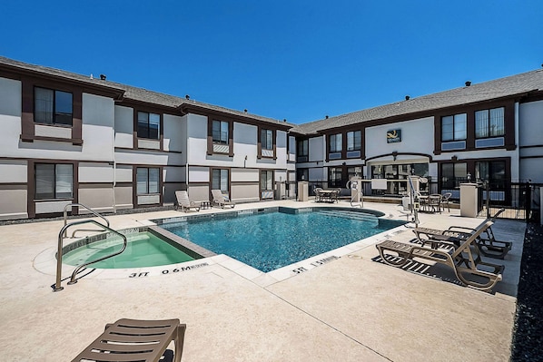 Seasonal outdoor pool