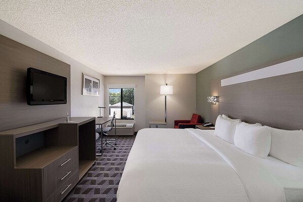 Pillow-top beds, in-room safe, desk, laptop workspace