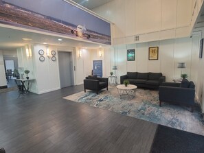 Interior entrance