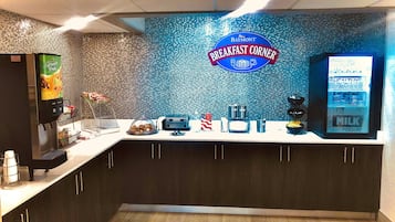 Free continental breakfast