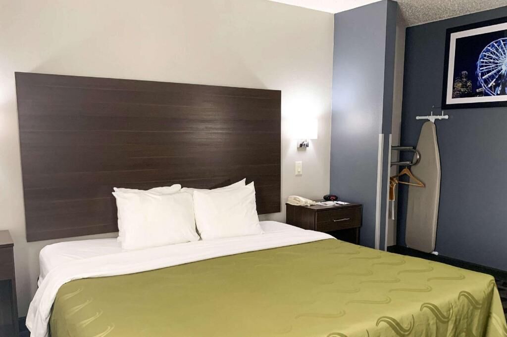 In-room safe, blackout drapes, soundproofing, iron/ironing board