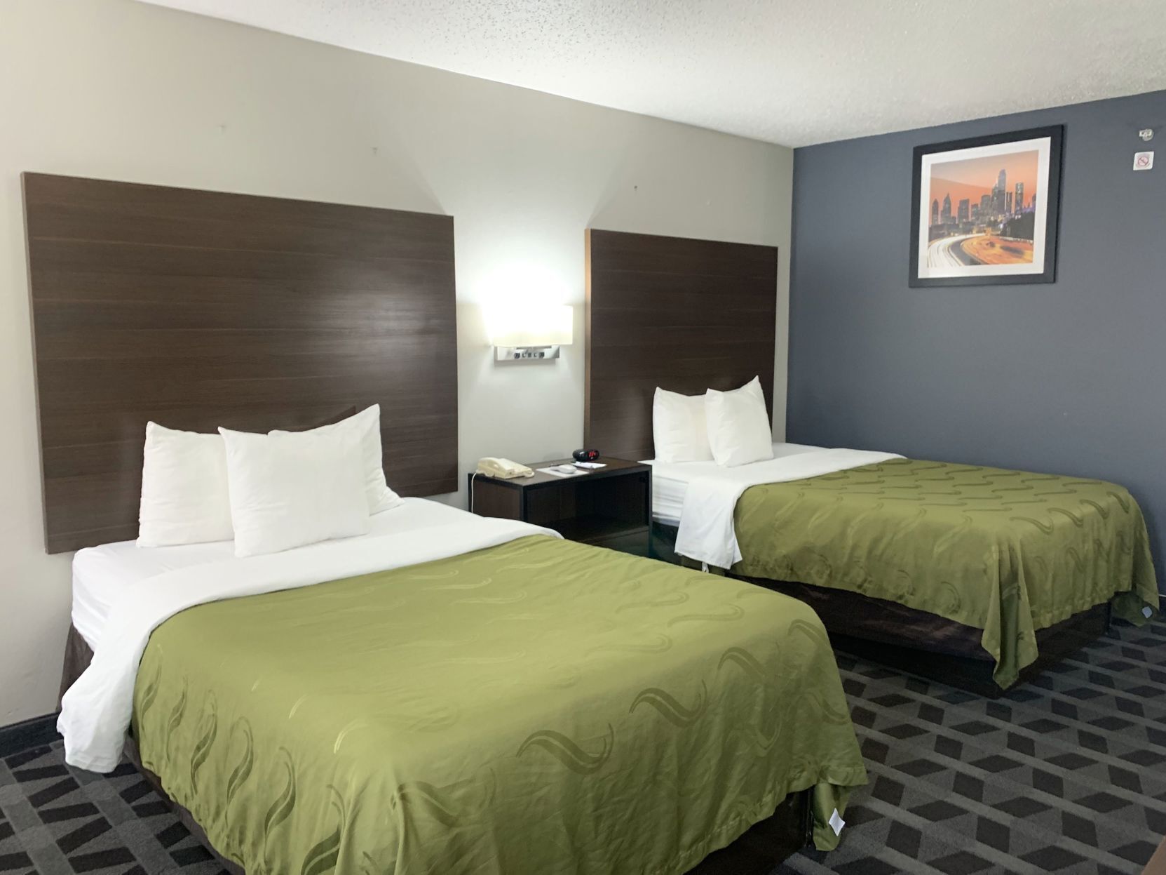 In-room safe, blackout drapes, soundproofing, iron/ironing board