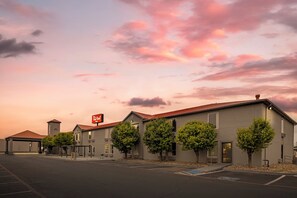 Front of property – evening/night