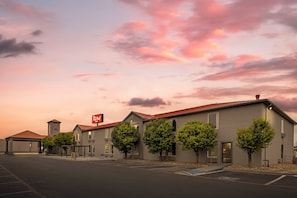 Front of property – evening/night