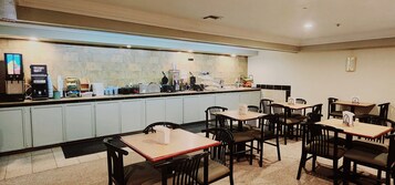 Free daily full breakfast