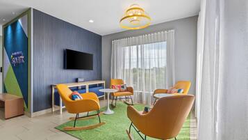Sala de estar en el lobby