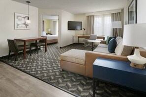 In-room safe, desk, iron/ironing board, free cribs/infant beds
