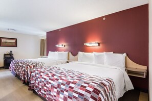 Desk, blackout drapes, free WiFi, bed sheets