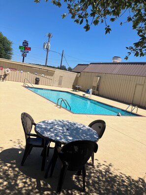 Seasonal outdoor pool