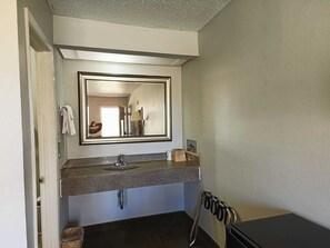 Room, 2 Double Beds, Non Smoking | Bathroom