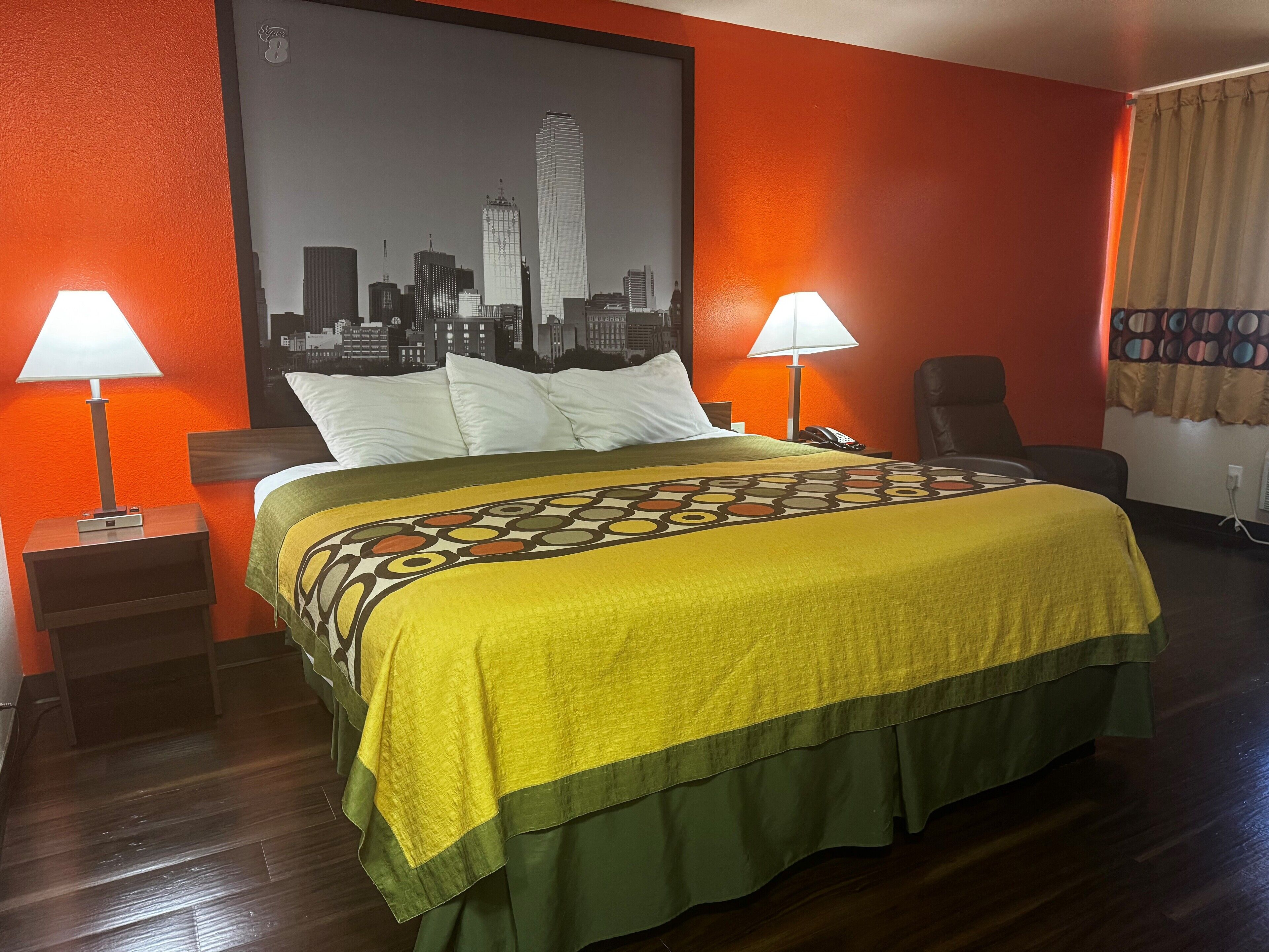 In-room safe, desk, laptop workspace, iron/ironing board