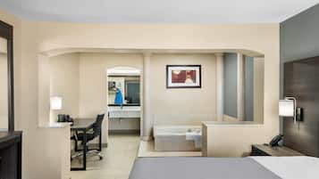 Desk, iron/ironing board, cots/infant beds, rollaway beds